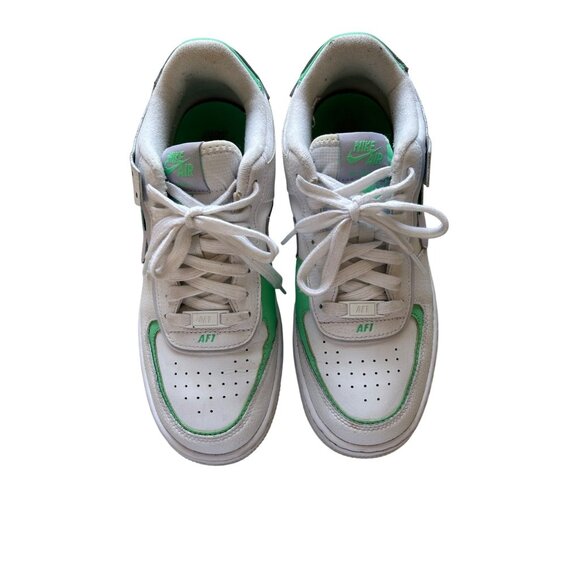 Nike Air Force 1 women's Sz 9.5 Shadow White Infinity Lilac - Picture 3 of 10